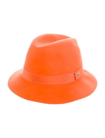 Loro Piana Velvet Felt Fedora Hat