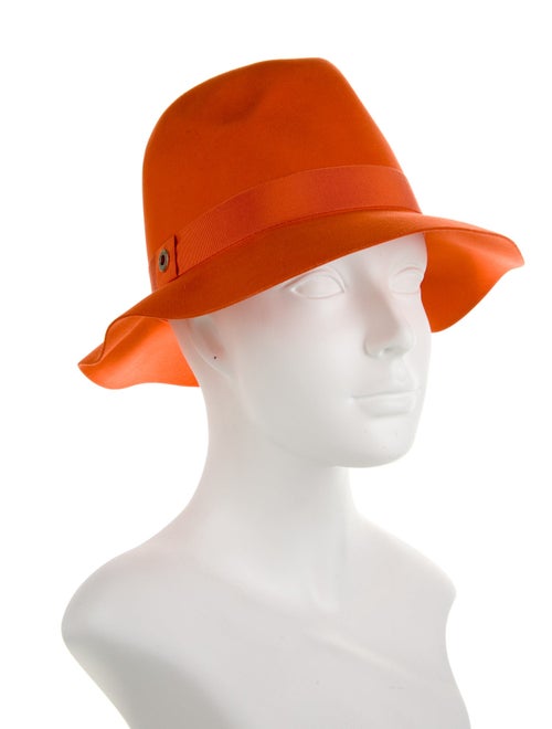 Loro Piana Velvet Felt Fedora Hat