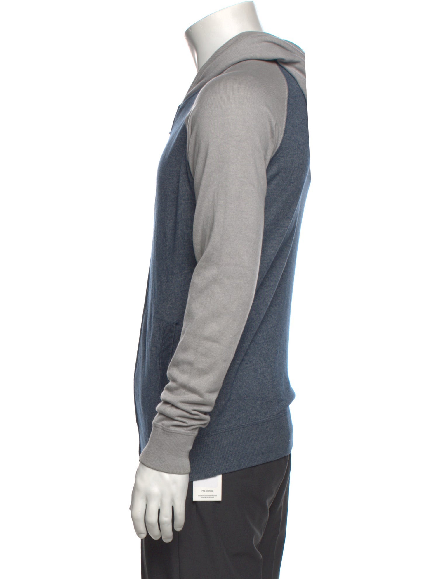 Loro Piana Silk Colorblock Pattern Hoodie