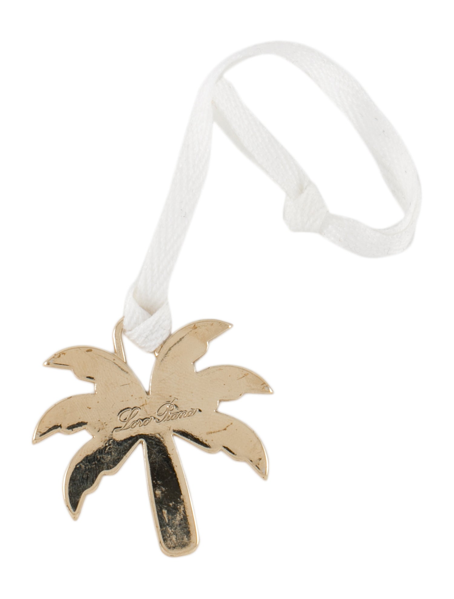 Loro Piana Loro Piana Tree Keychain - White Keychains, Accessories