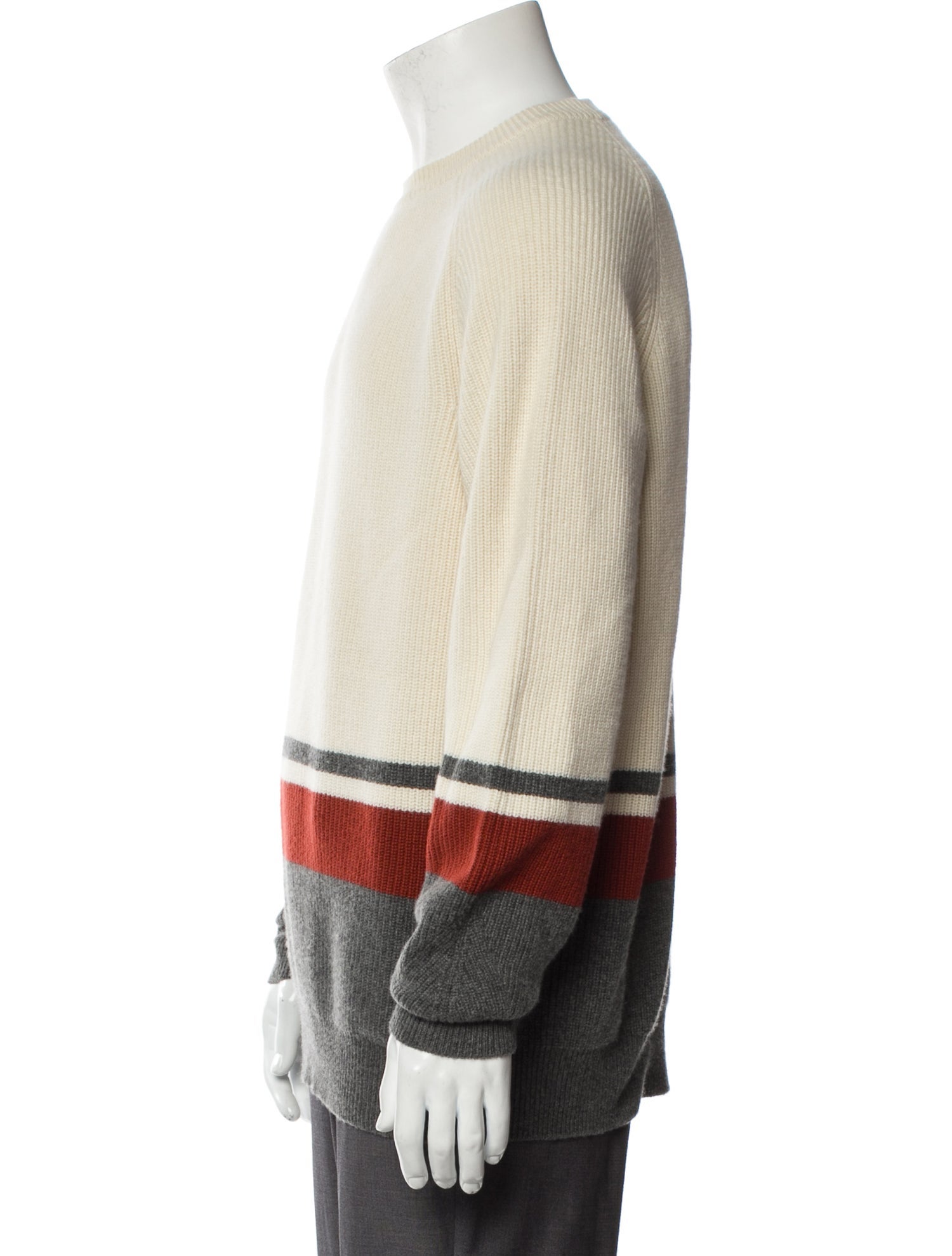 Loro Piana Striped Baby Cashmere Baby Cashmere Pullover