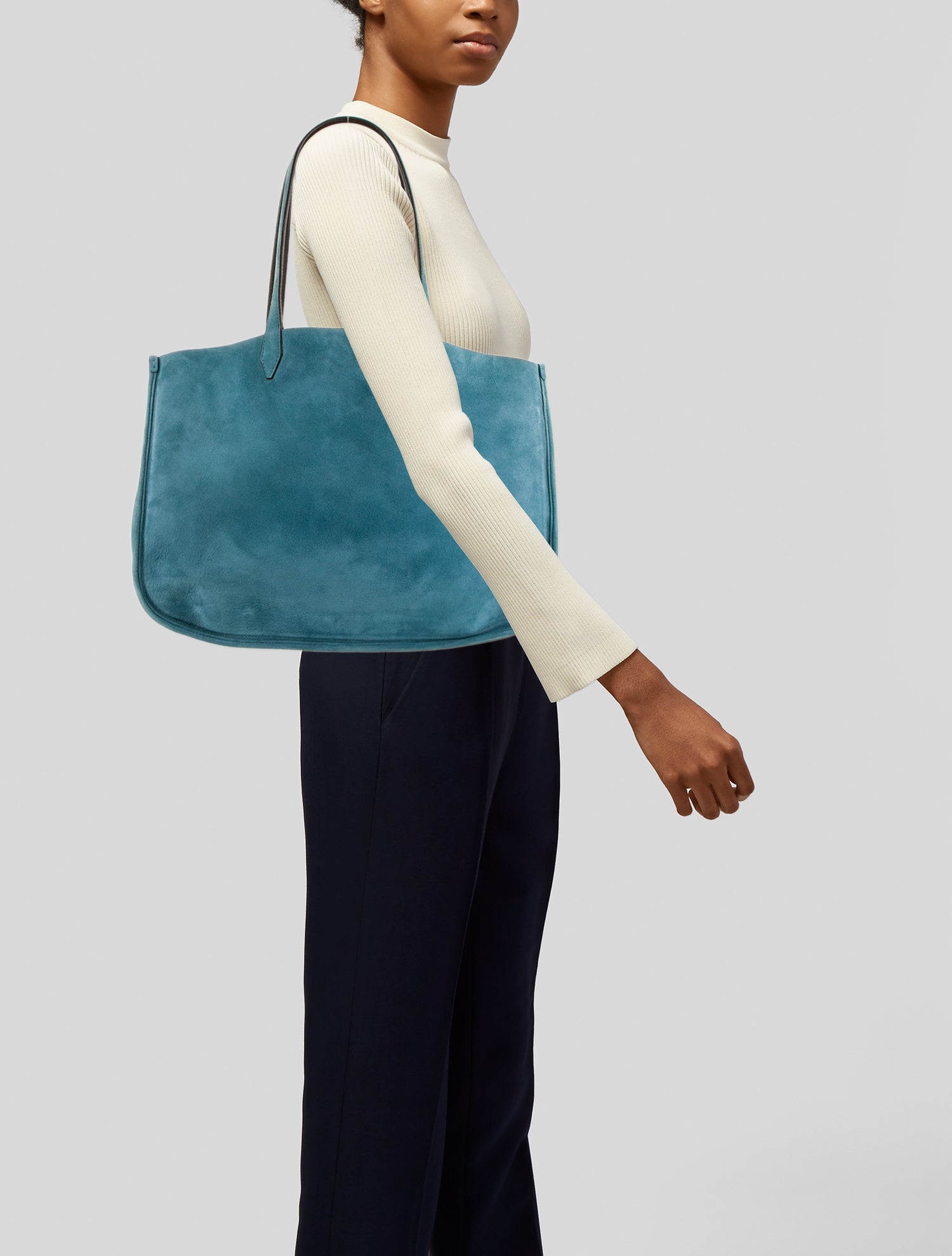 Loro Piana Suede Tote