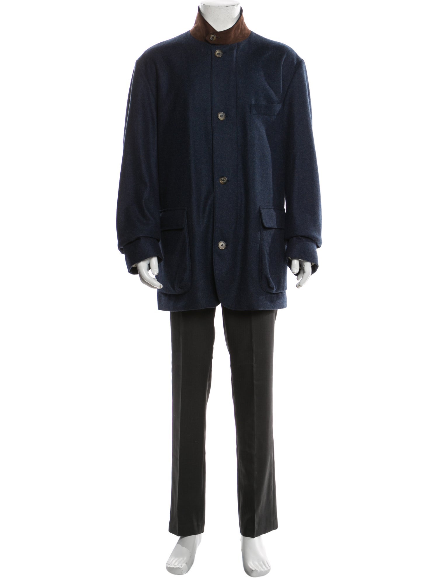 Loro Piana Roadster Villa D'Este Cashmere Overcoat