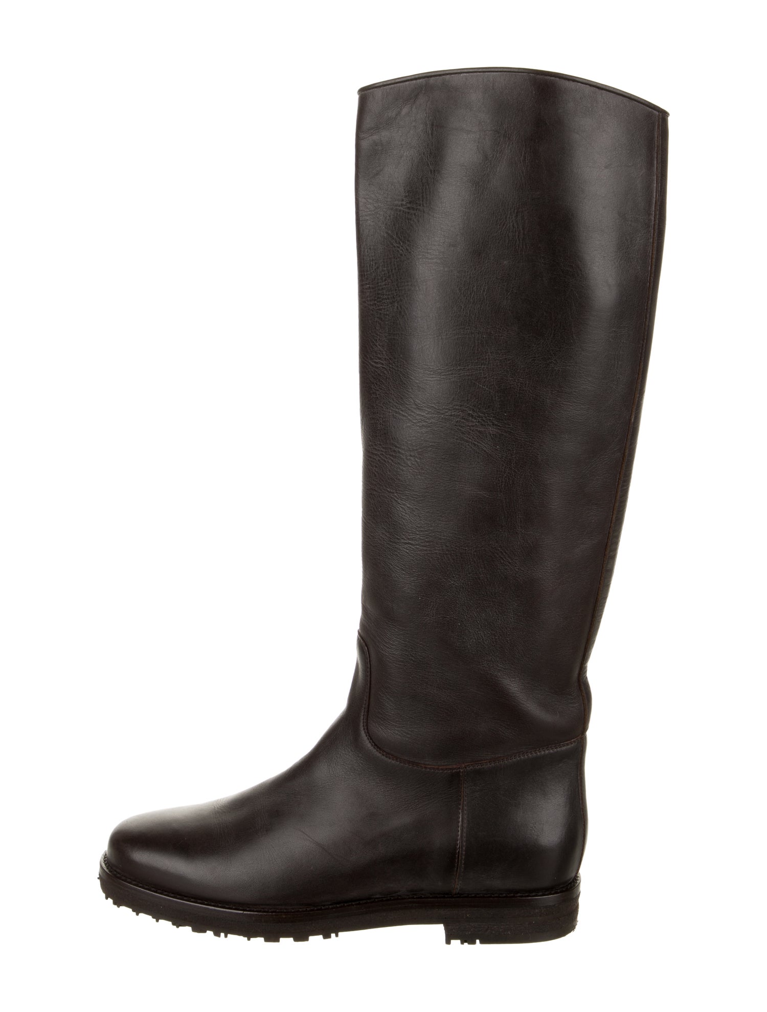 Loro Piana Leather Riding Boots