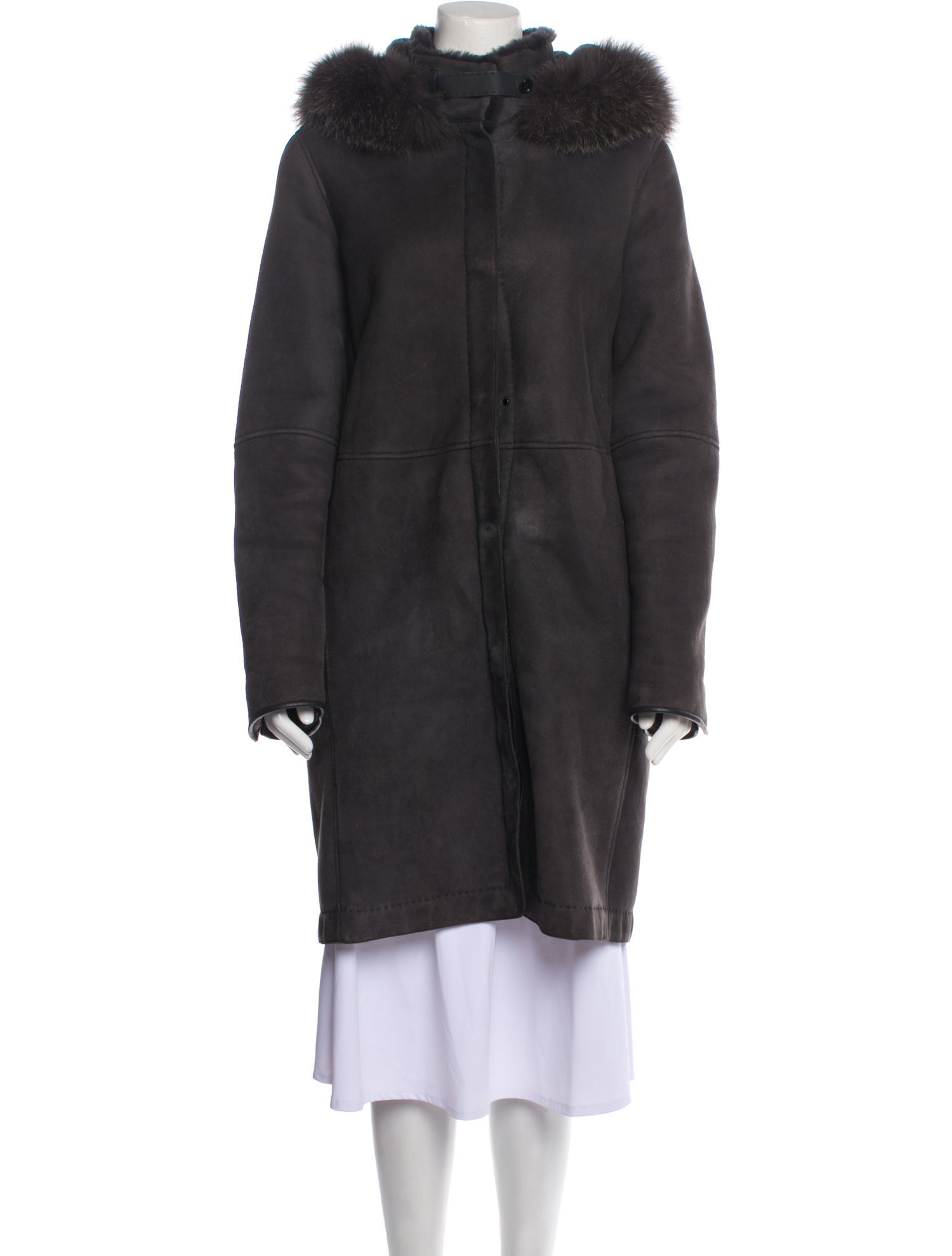 Loro Piana Shearling Fur Coat