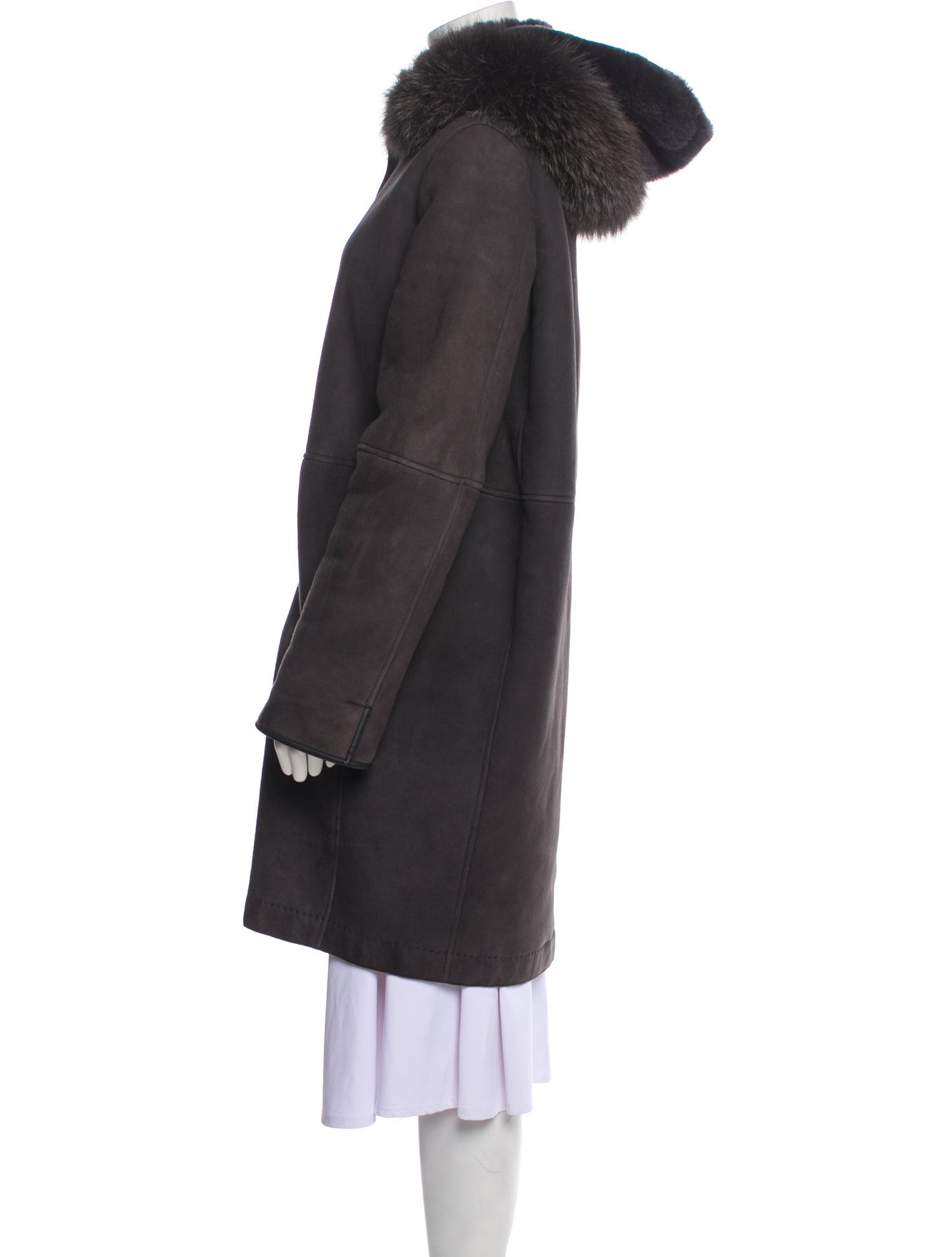 Loro Piana Shearling Fur Coat