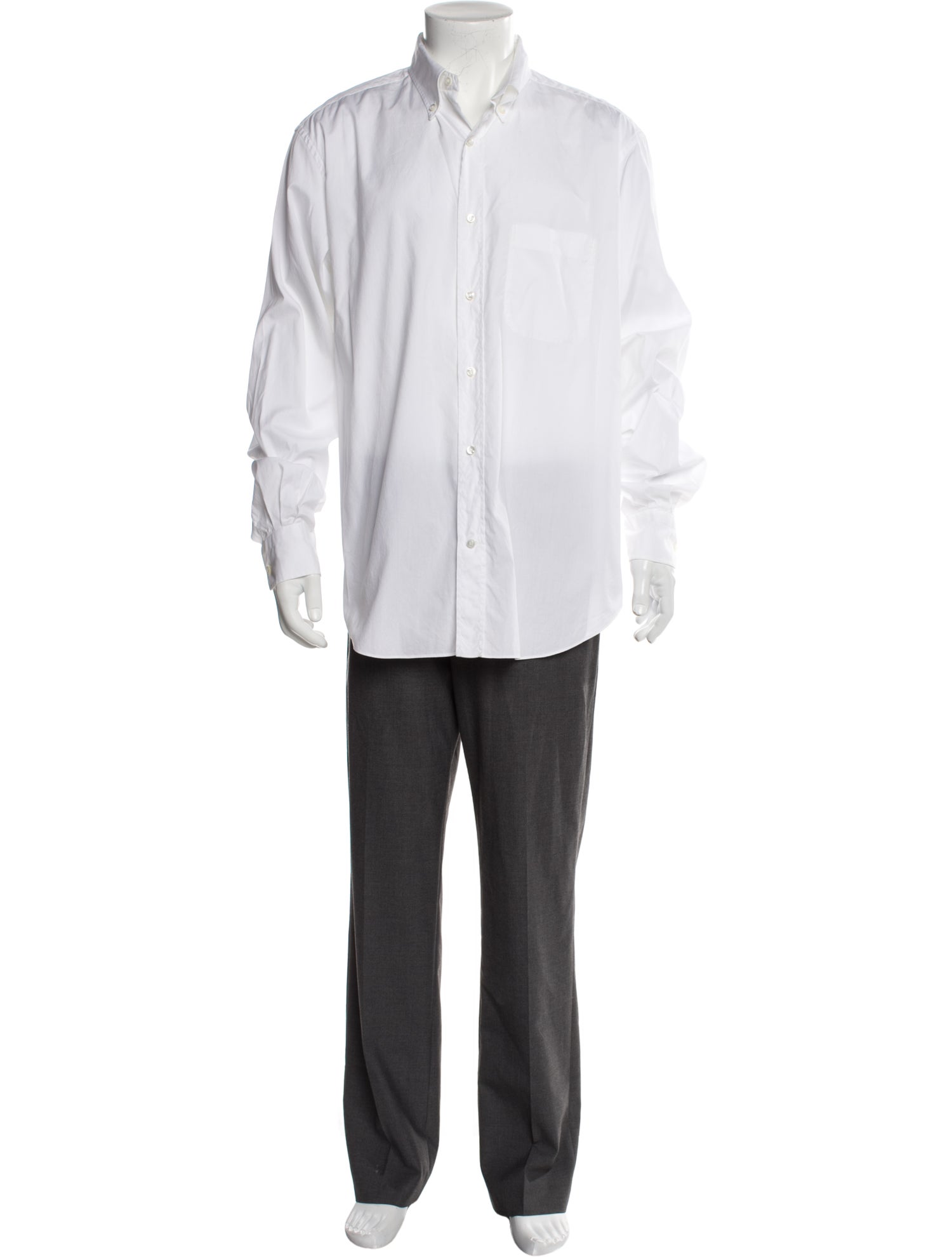 Loro Piana Long Sleeve Dress Shirt
