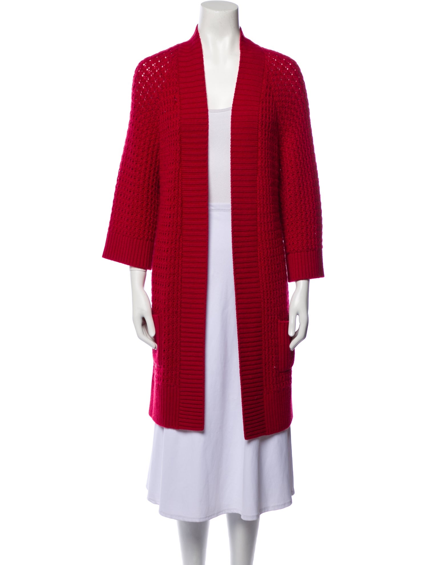 Loro Piana Cashmere Open Front Sweater