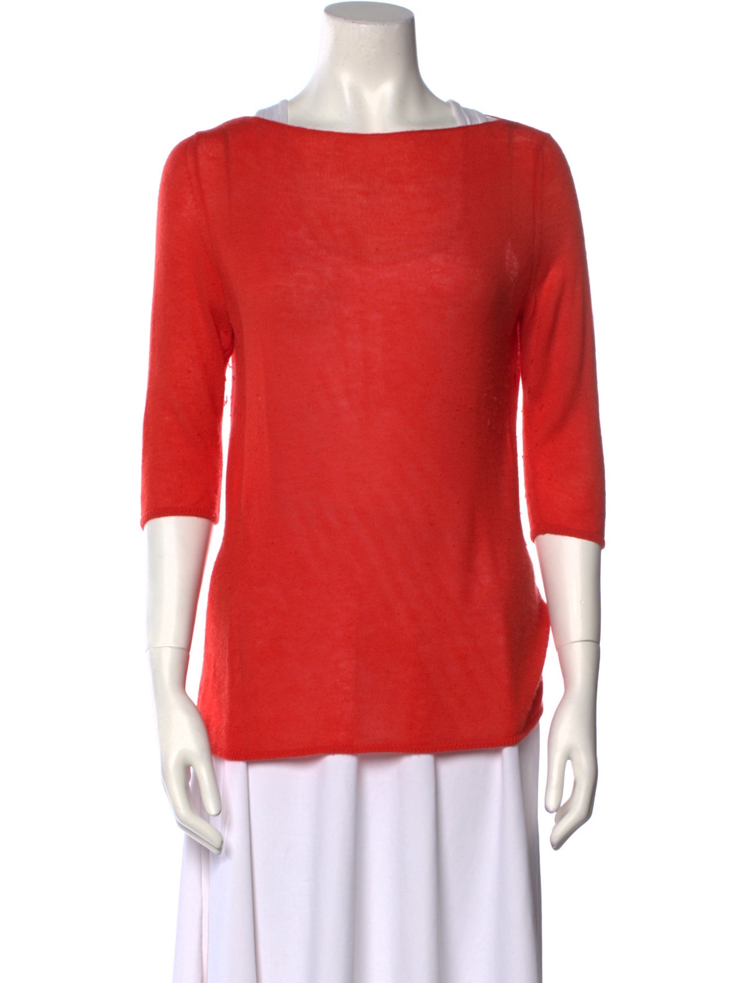 Loro Piana Cashmere Bateau Neckline Sweater