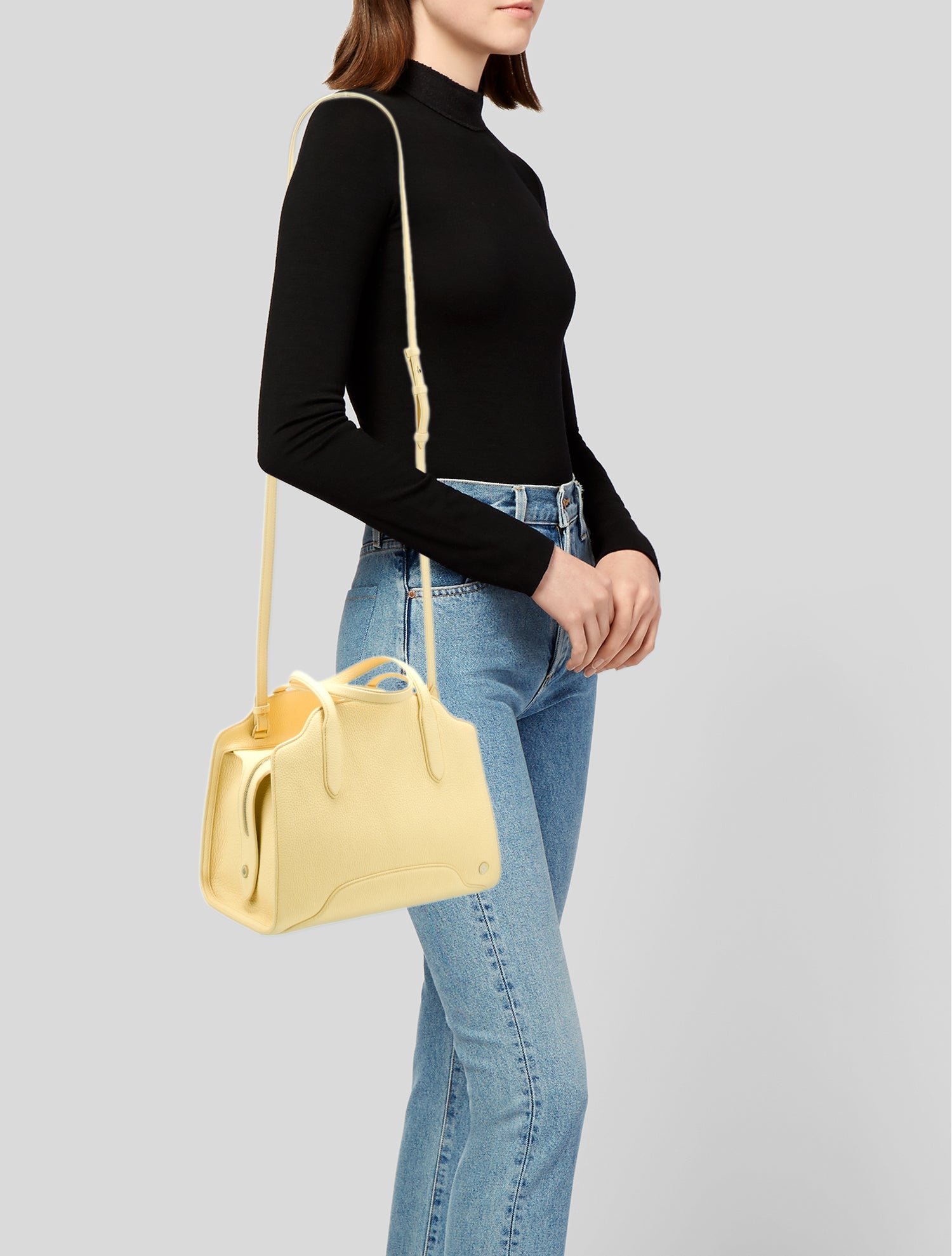 Loro Piana Leather Sesia Medium