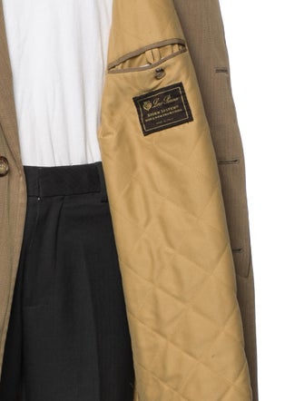 Loro Piana Storm System Wool Overcoat