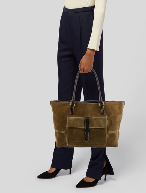 Loro Piana Suede Tote