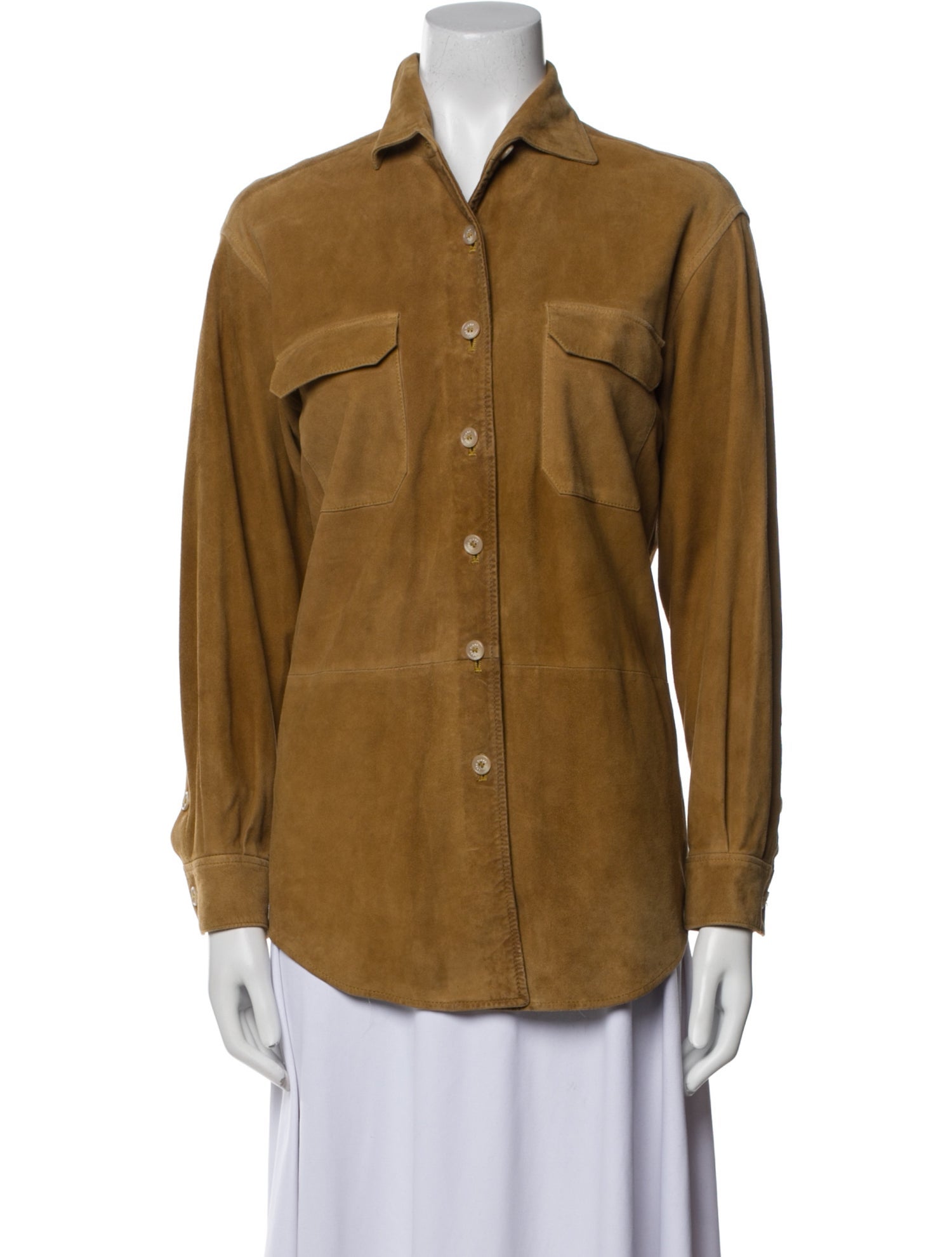 Loro Piana Leather Utility Jacket