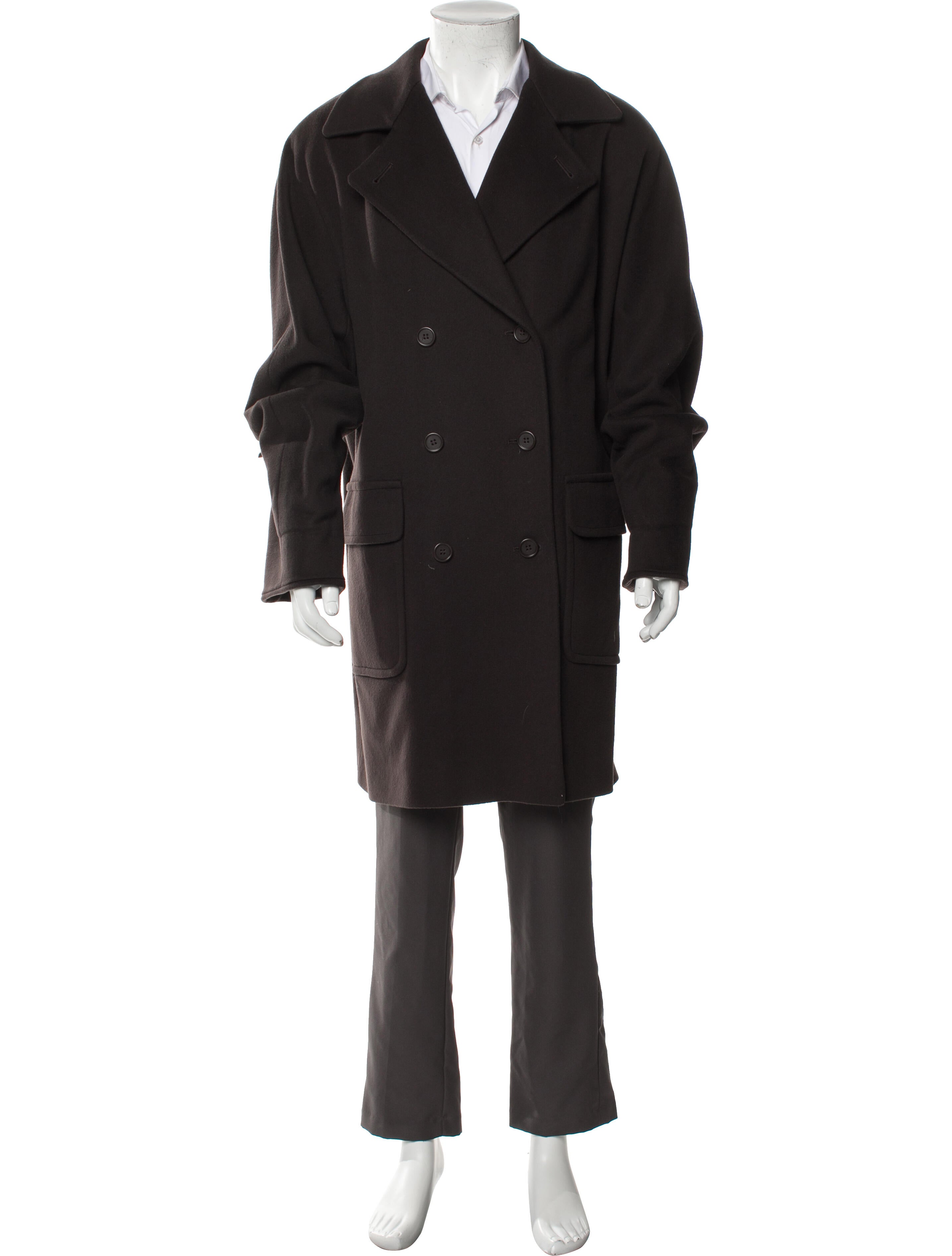 Loro Piana Rain System Virgin Wool Trench Coat - Grey