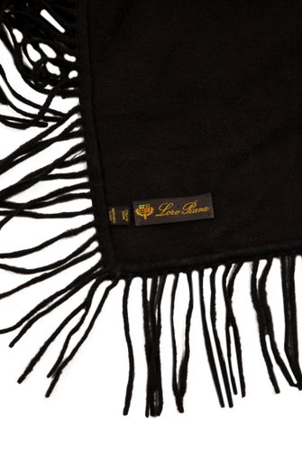 Loro Piana Floral Printed Cashmere Throw Blanket