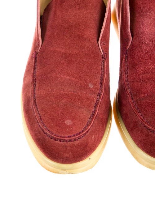 Loro Piana Open Walk Suede Loafers