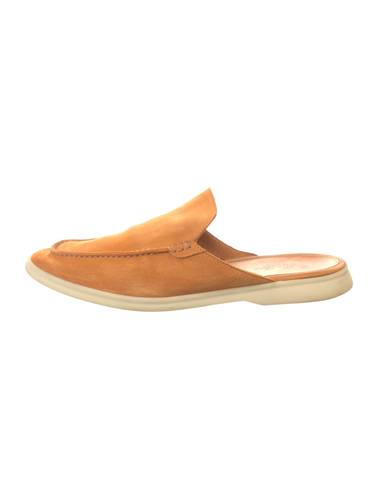 Loro Piana Babouche Walk Suede Slippers