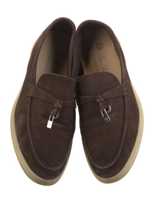 Loro Piana Summer Walk Suede Loafers
