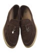 Loro Piana Summer Walk Suede Loafers