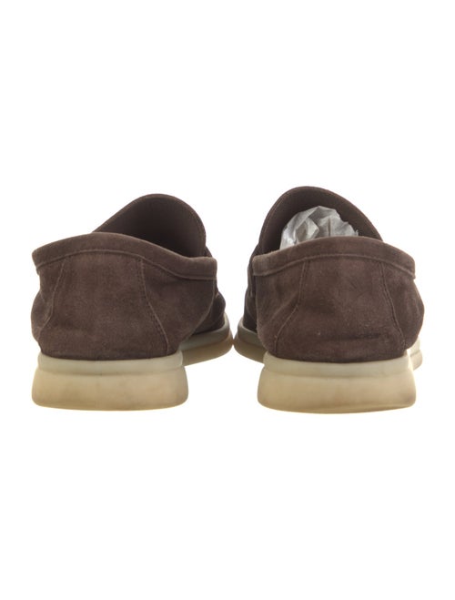 Loro Piana Summer Walk Suede Loafers