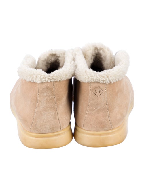 Loro Piana Suede Lace-Up Boots