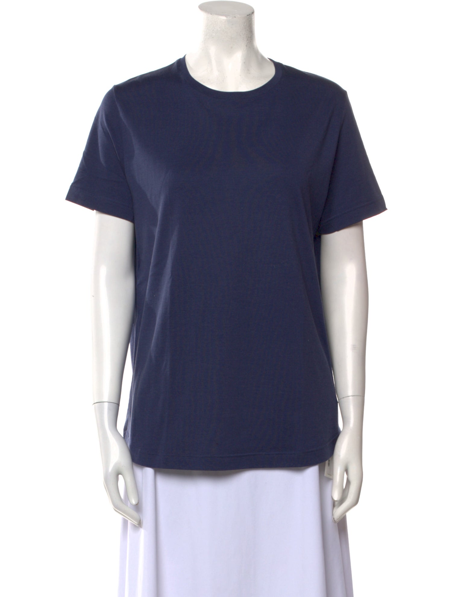Loro Piana Silk Crew Neck T-Shirt