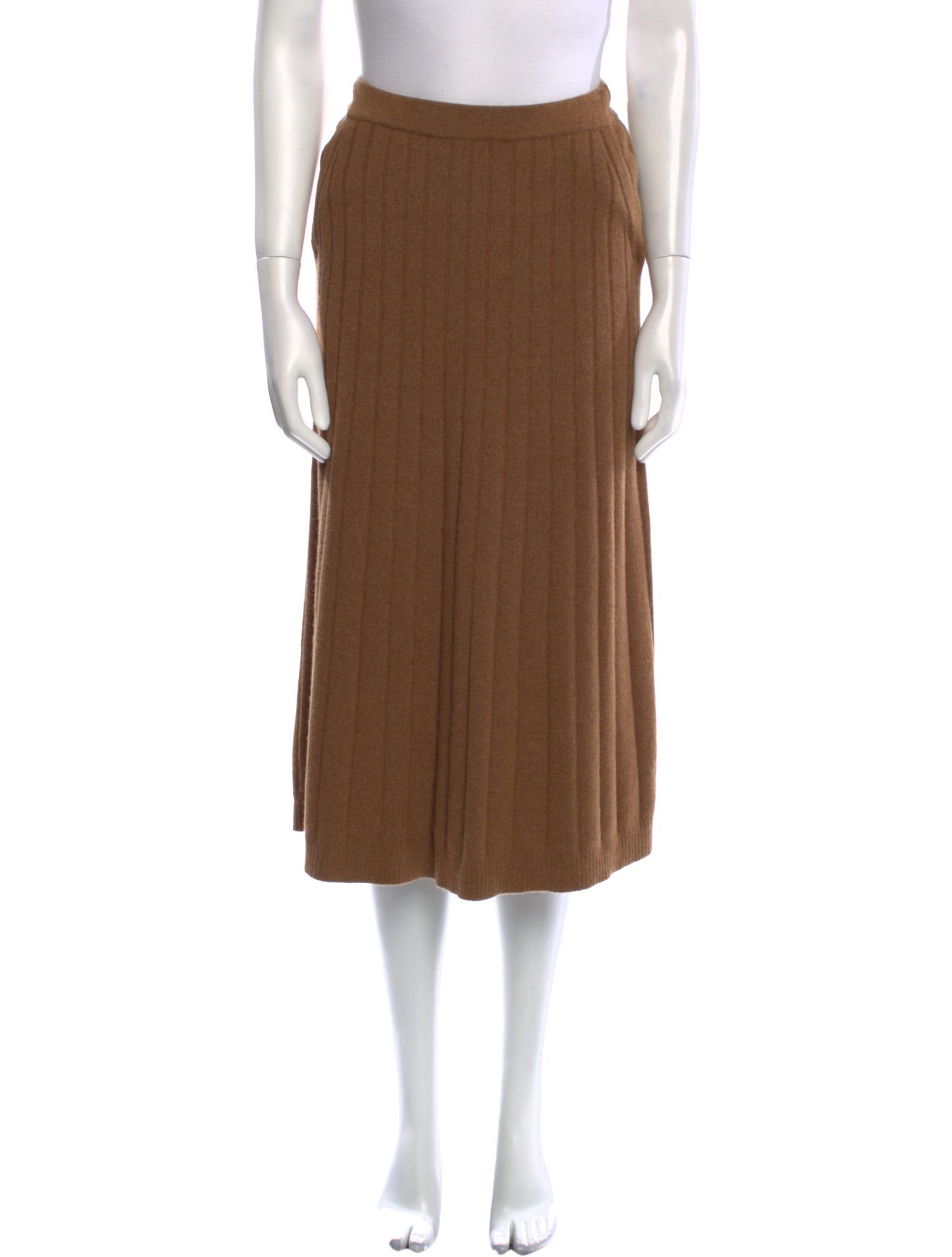 Loro Piana Baby Cashmere Midi Length Skirt