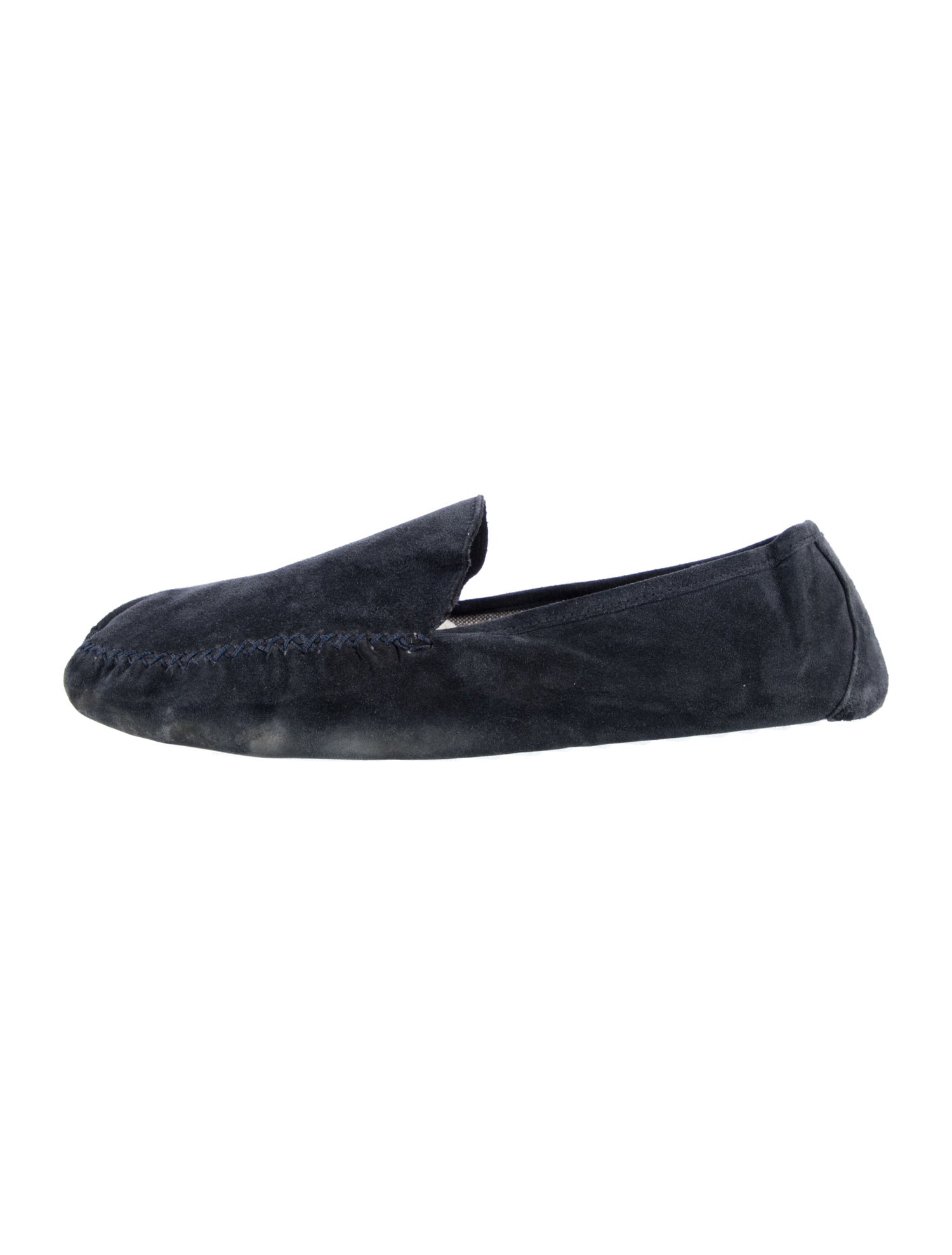 Loro Piana Suede Printed Loafers