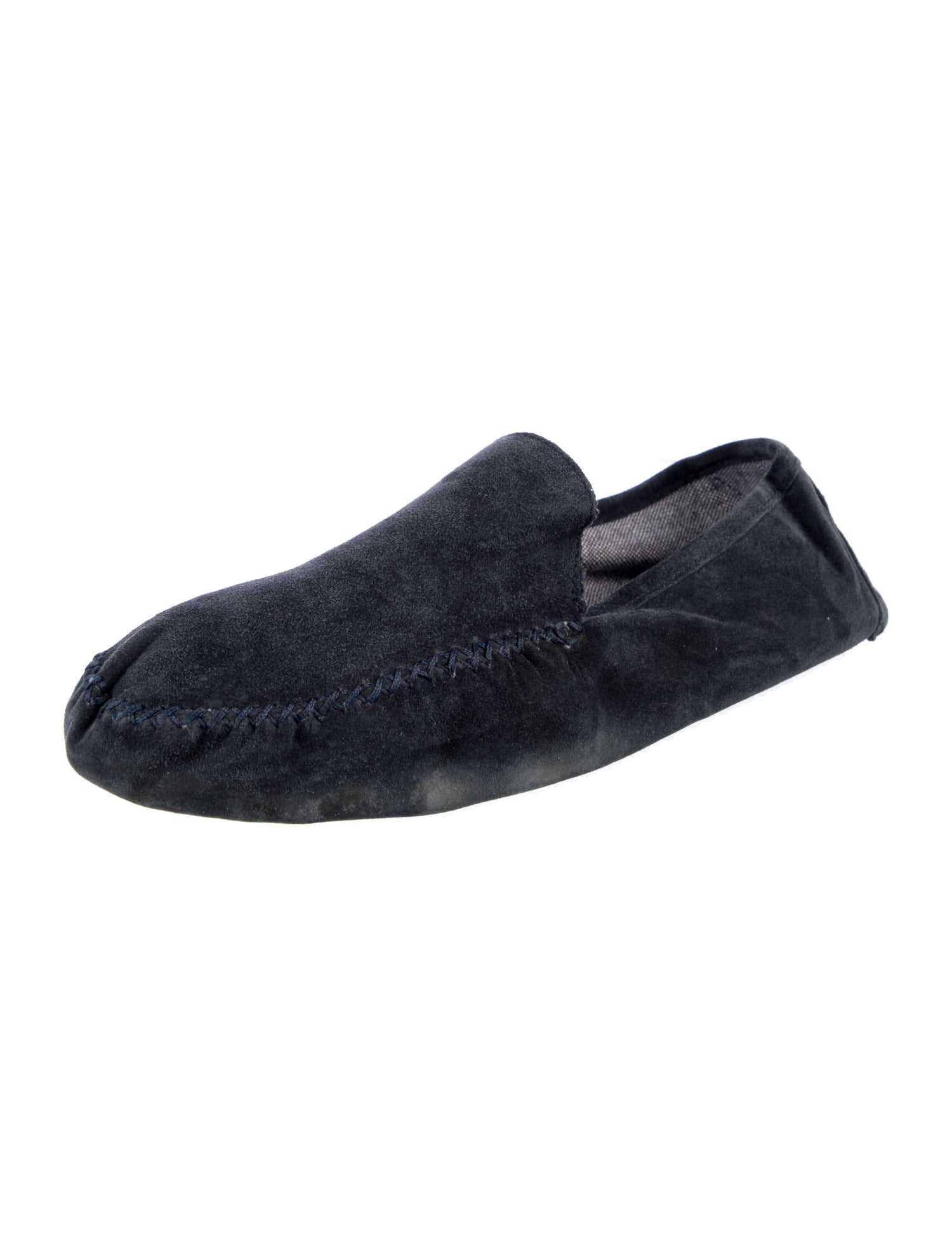 Loro Piana Suede Printed Loafers