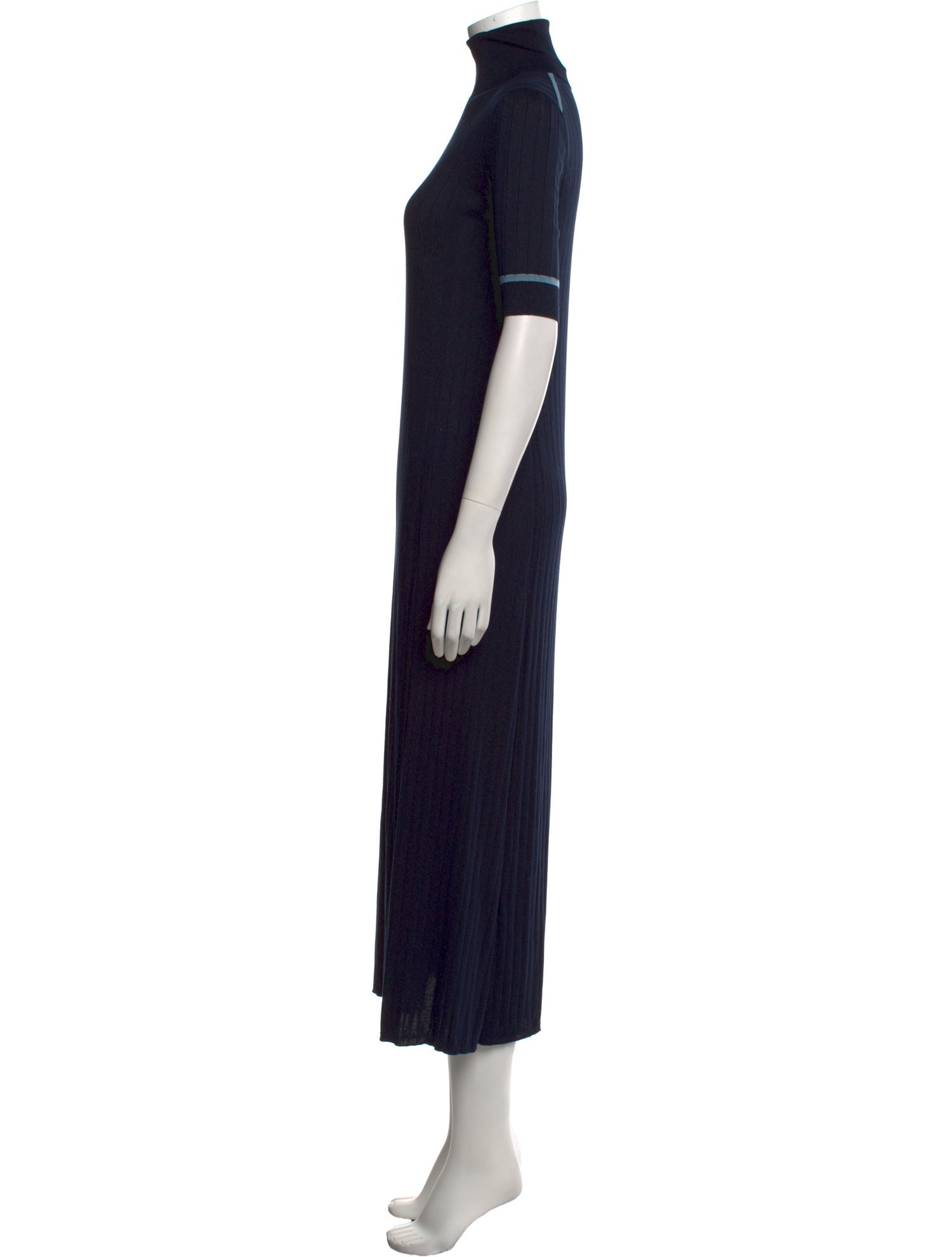 Loro Piana Turtleneck Long Dress