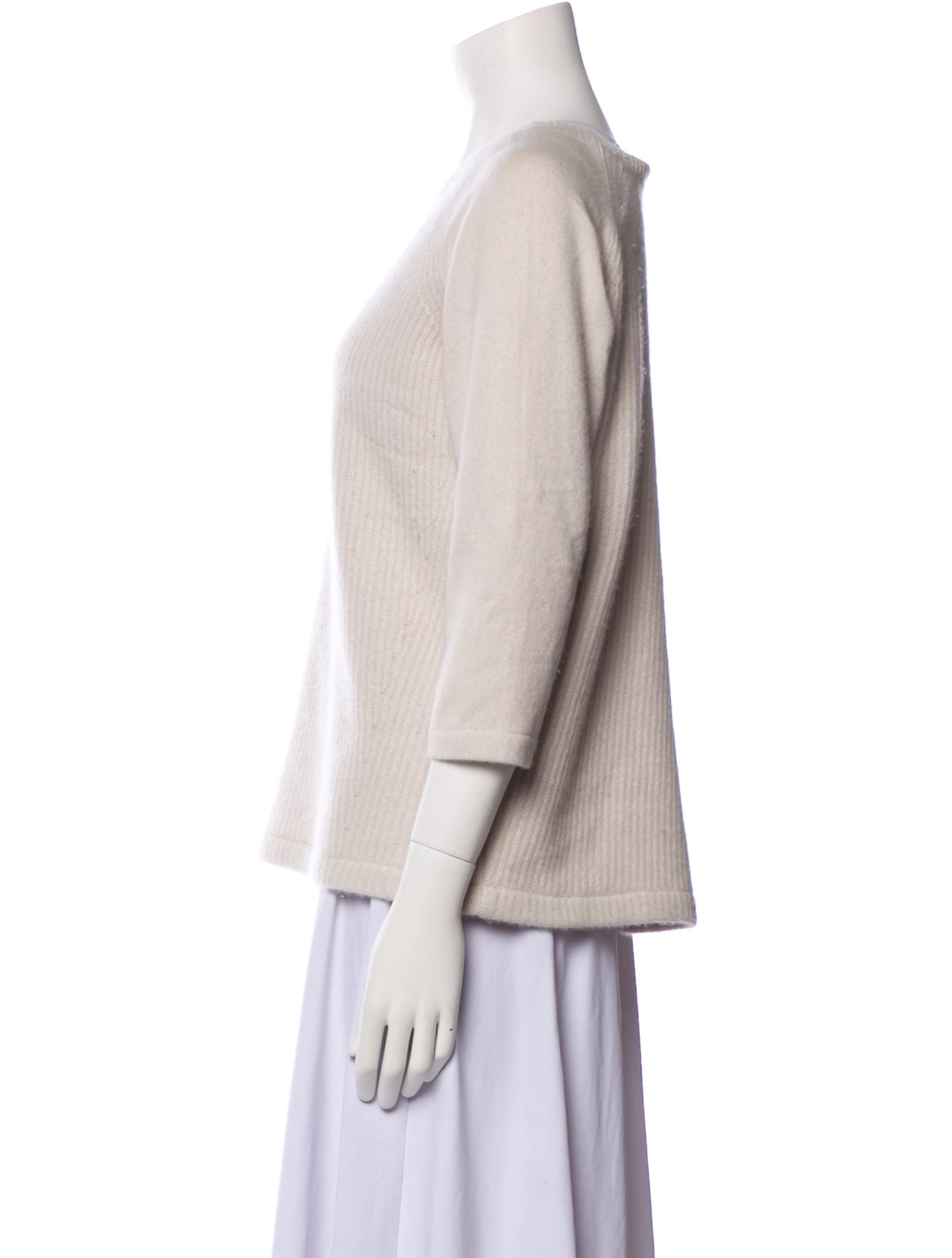 Loro Piana Baby Cashmere Scoop Neck Sweater