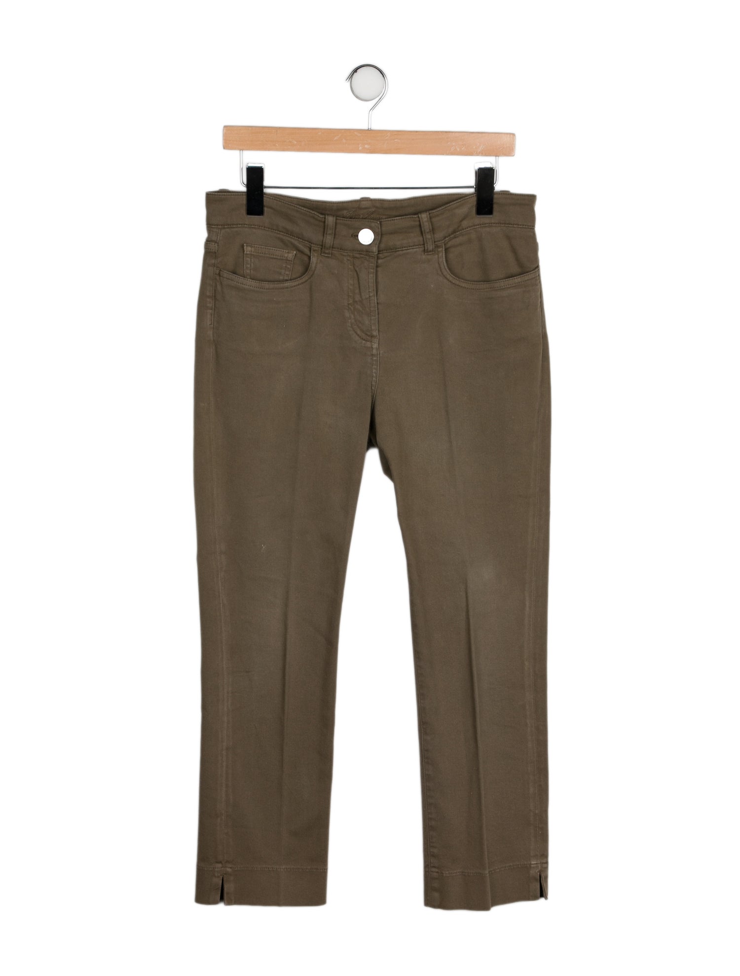 Loro Piana Mid-Rise Straight Leg Jeans