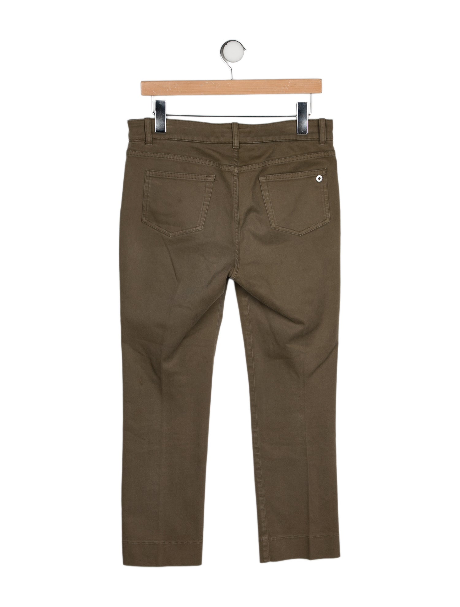 Loro Piana Mid-Rise Straight Leg Jeans