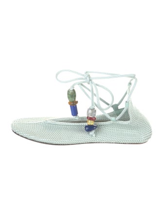 Loro Piana Bingin Beaded Accents Ballet Flats