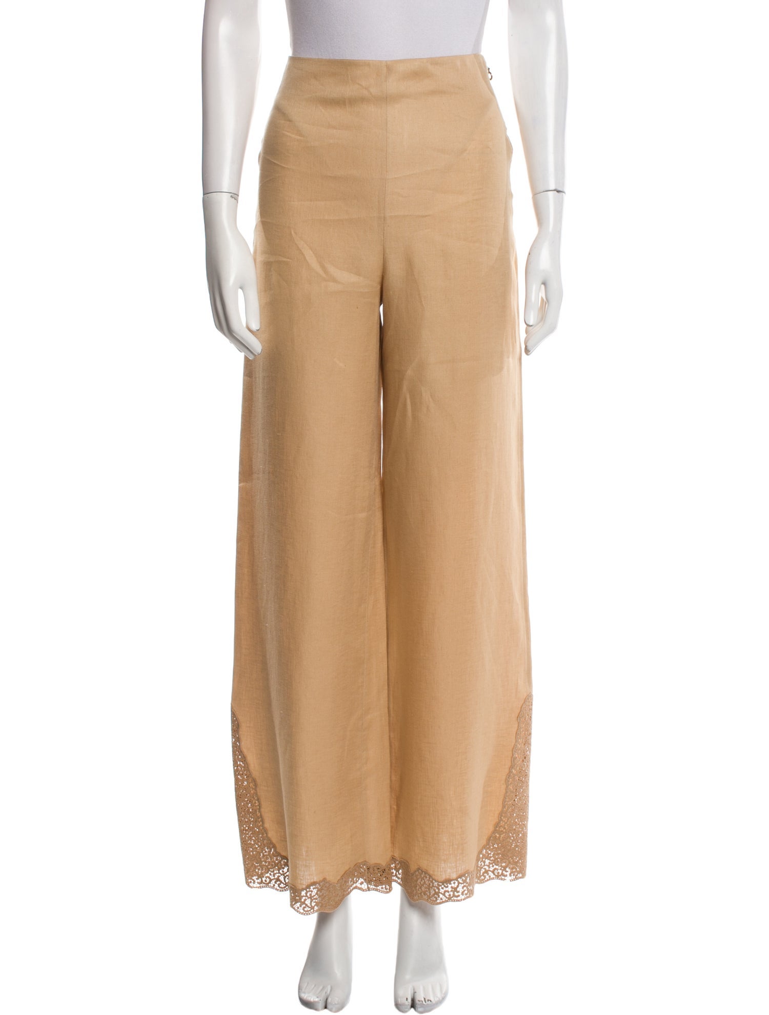Loro Piana Linen Wide Leg Pants