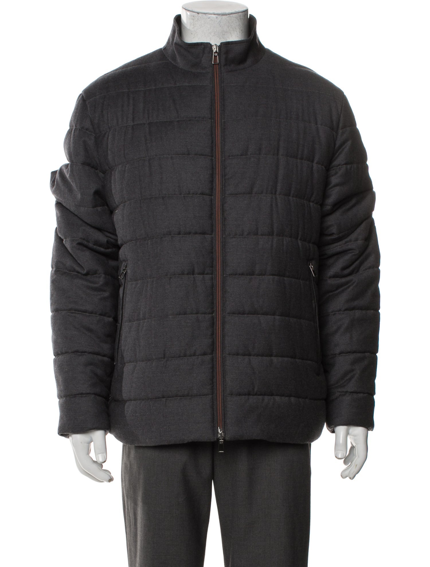 Loro Piana 'Rain System' Virgin Wool Puffer Coat