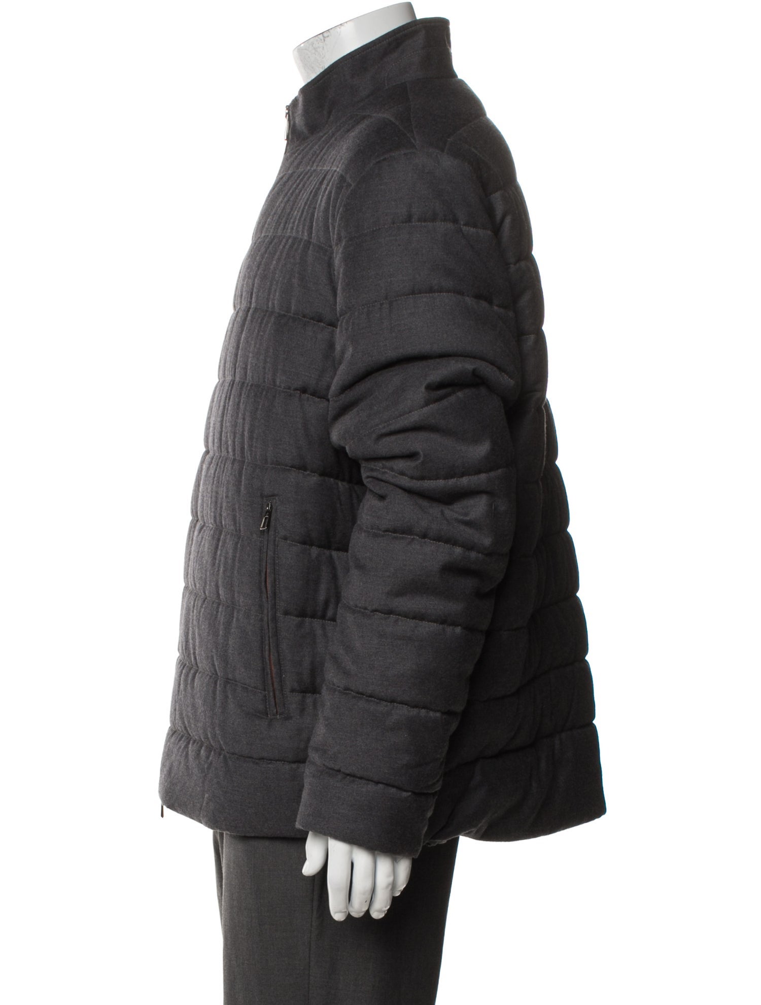 Loro Piana 'Rain System' Virgin Wool Puffer Coat