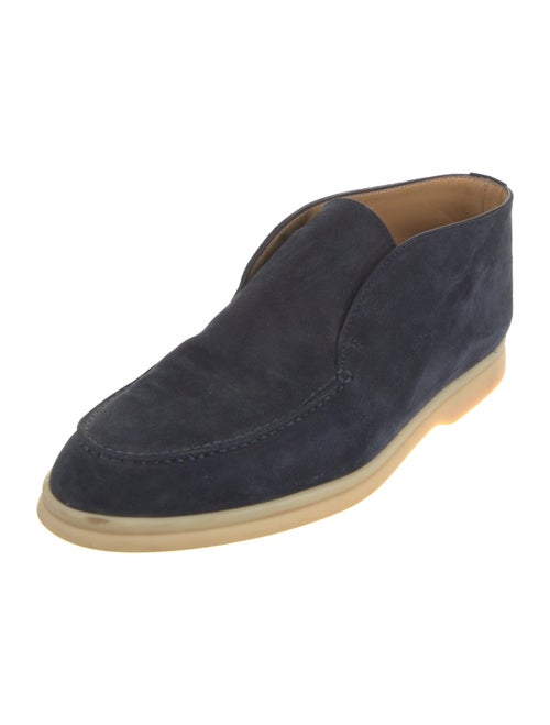 Loro Piana Open Walk Suede Loafers