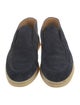 Loro Piana Open Walk Suede Loafers