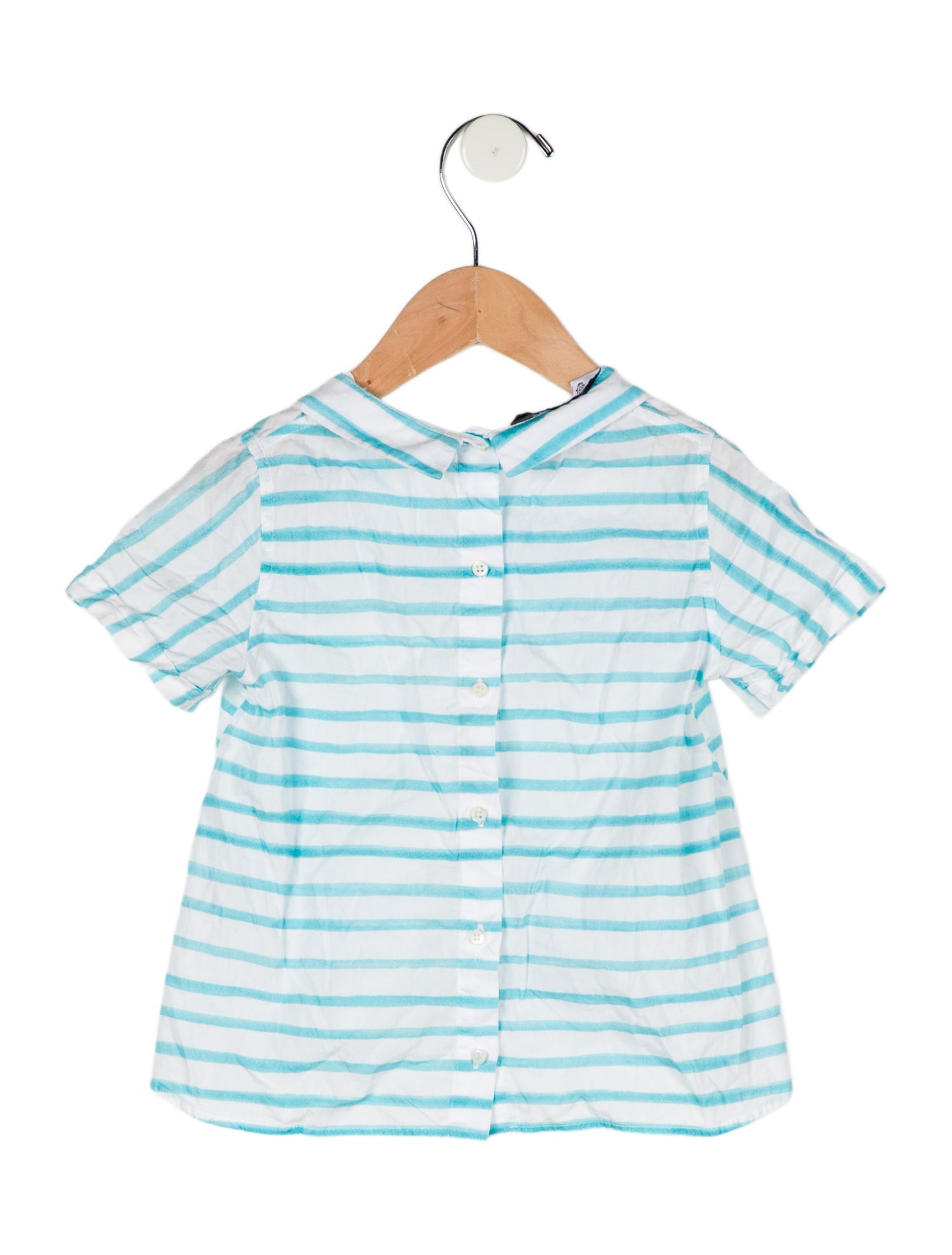 Loro Piana Boys' Printed Short Sleeve Shirt