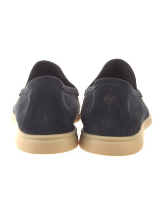 Loro Piana Summer Walk Suede Loafers