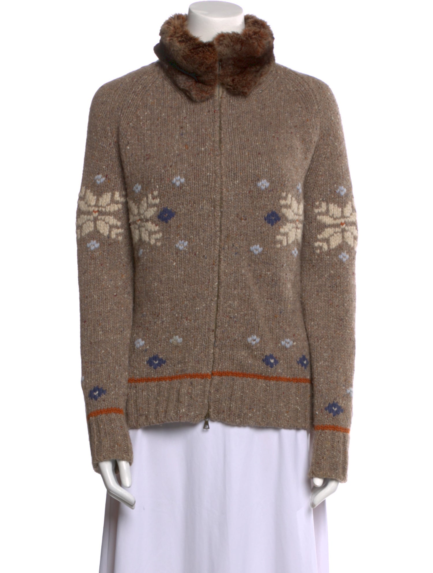Loro Piana Wool Patterned Sweater