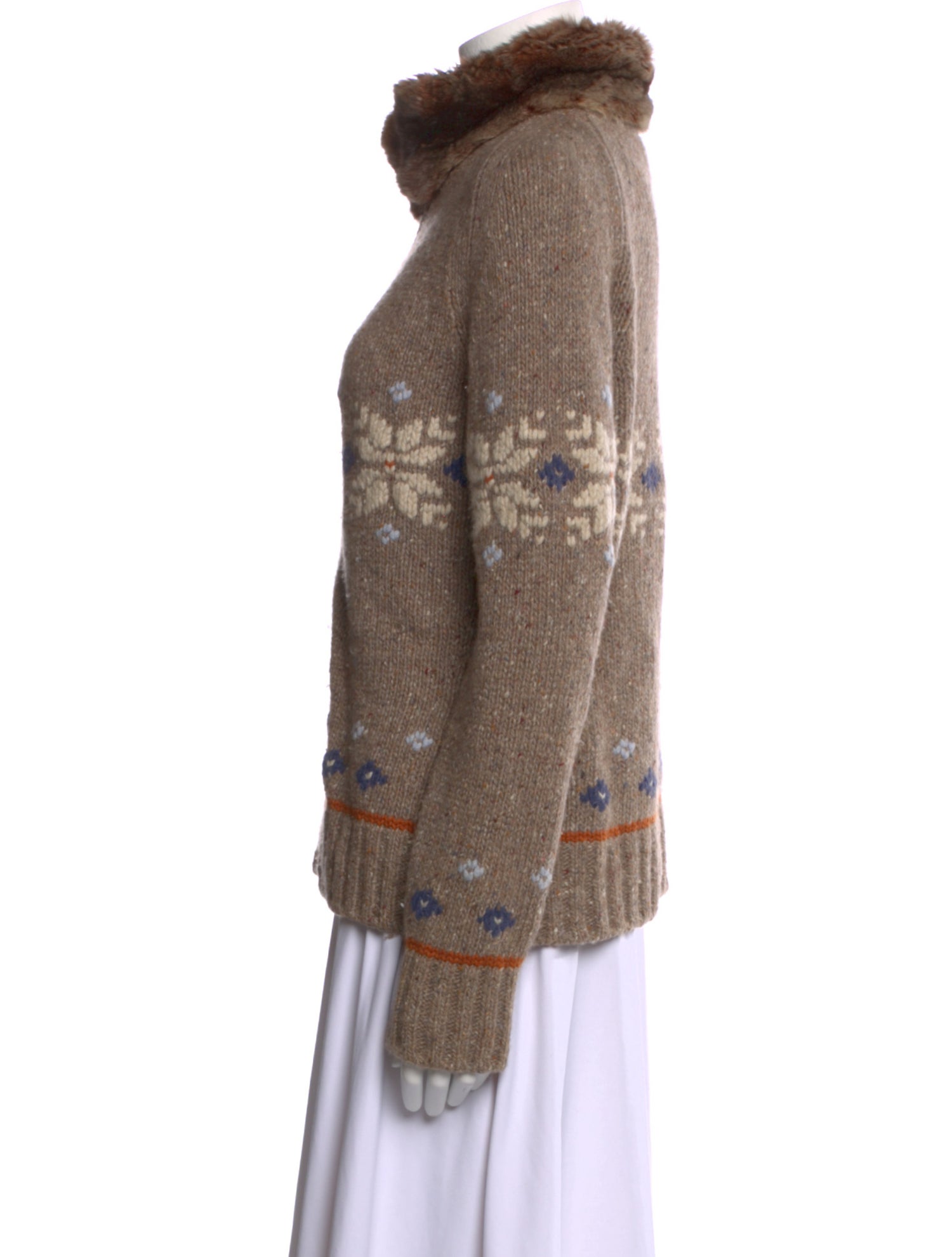 Loro Piana Wool Patterned Sweater