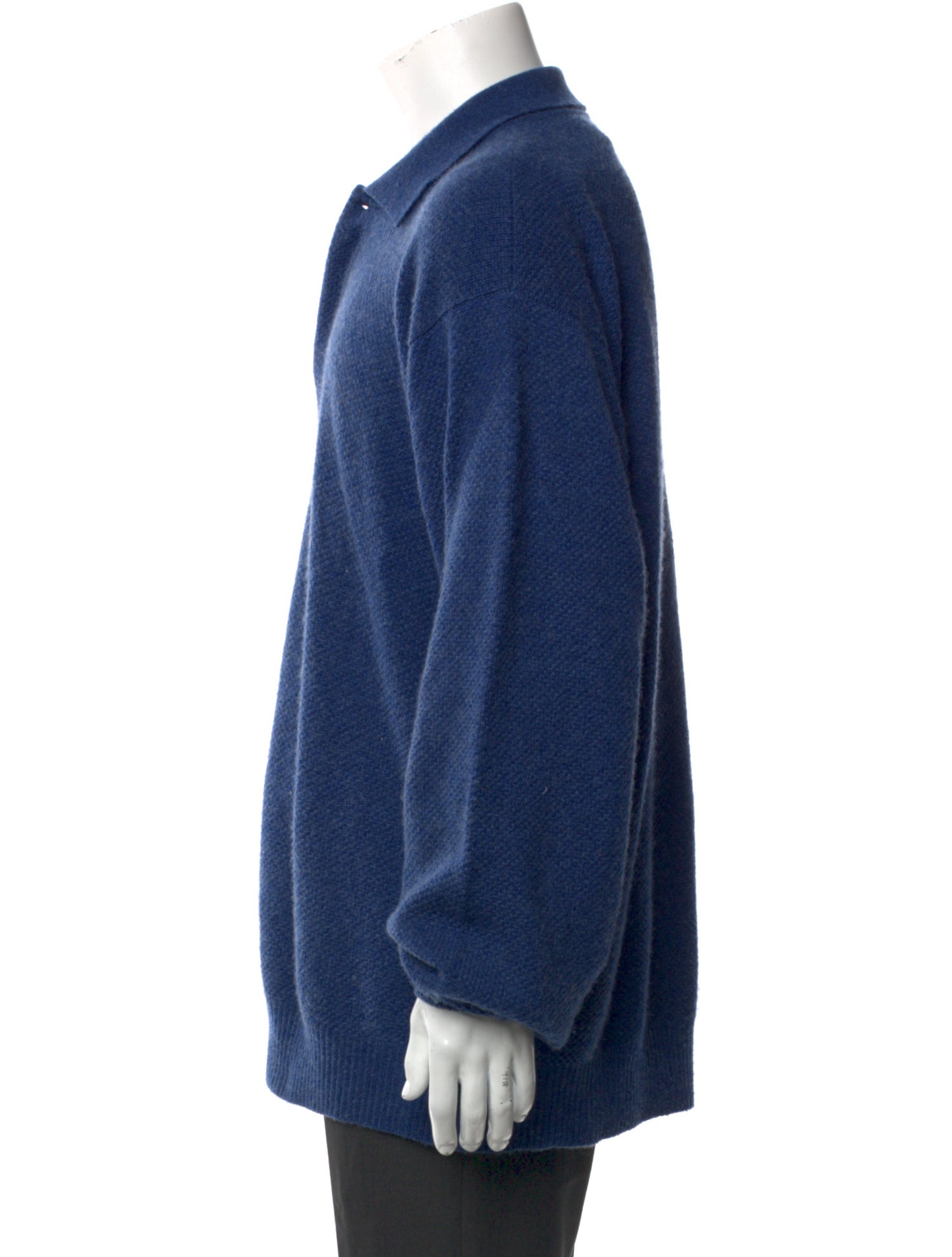 Loro Piana Cashmere Collar Polo Sweater