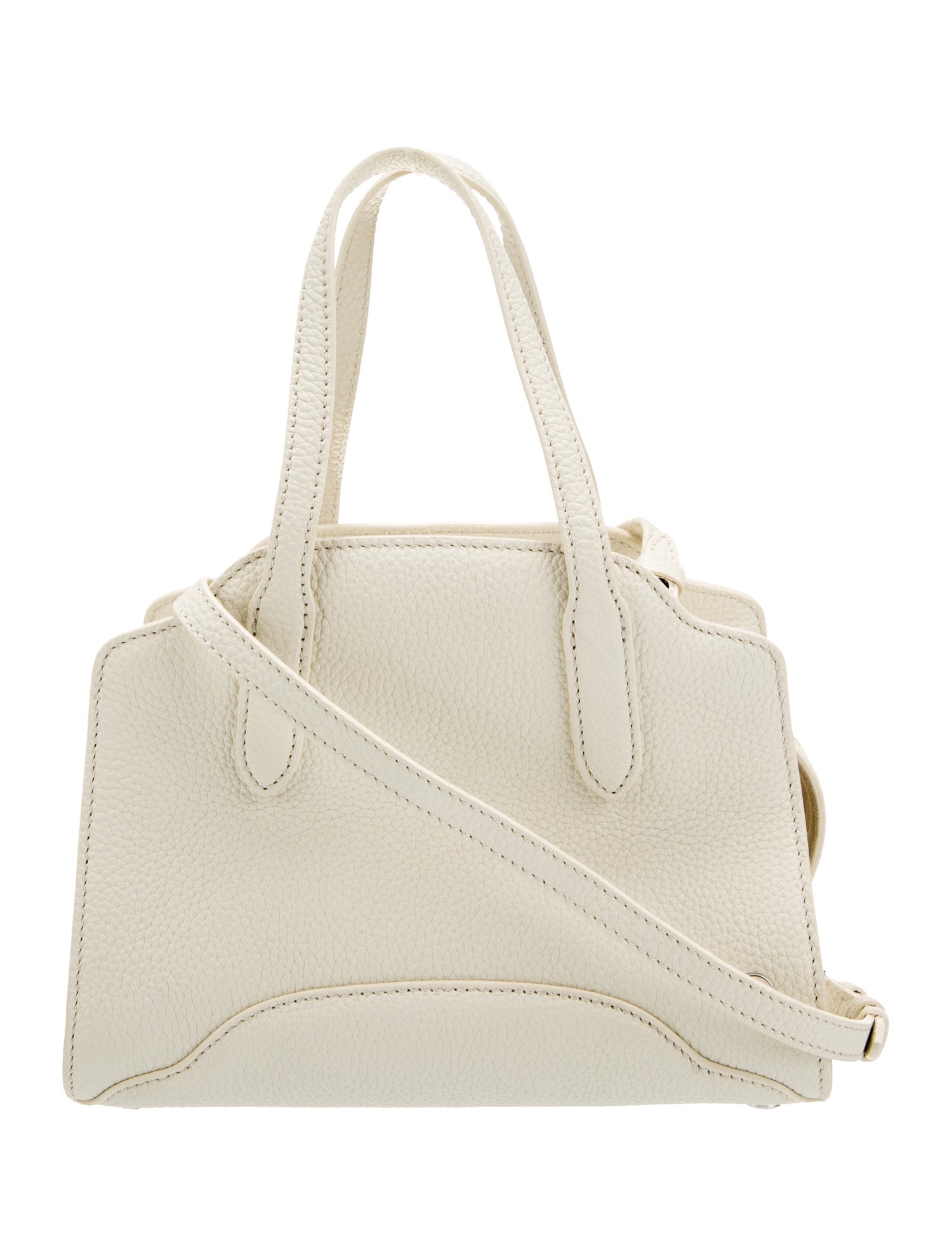 Loro Piana Sesia Micro Leather Top Handle Bag
