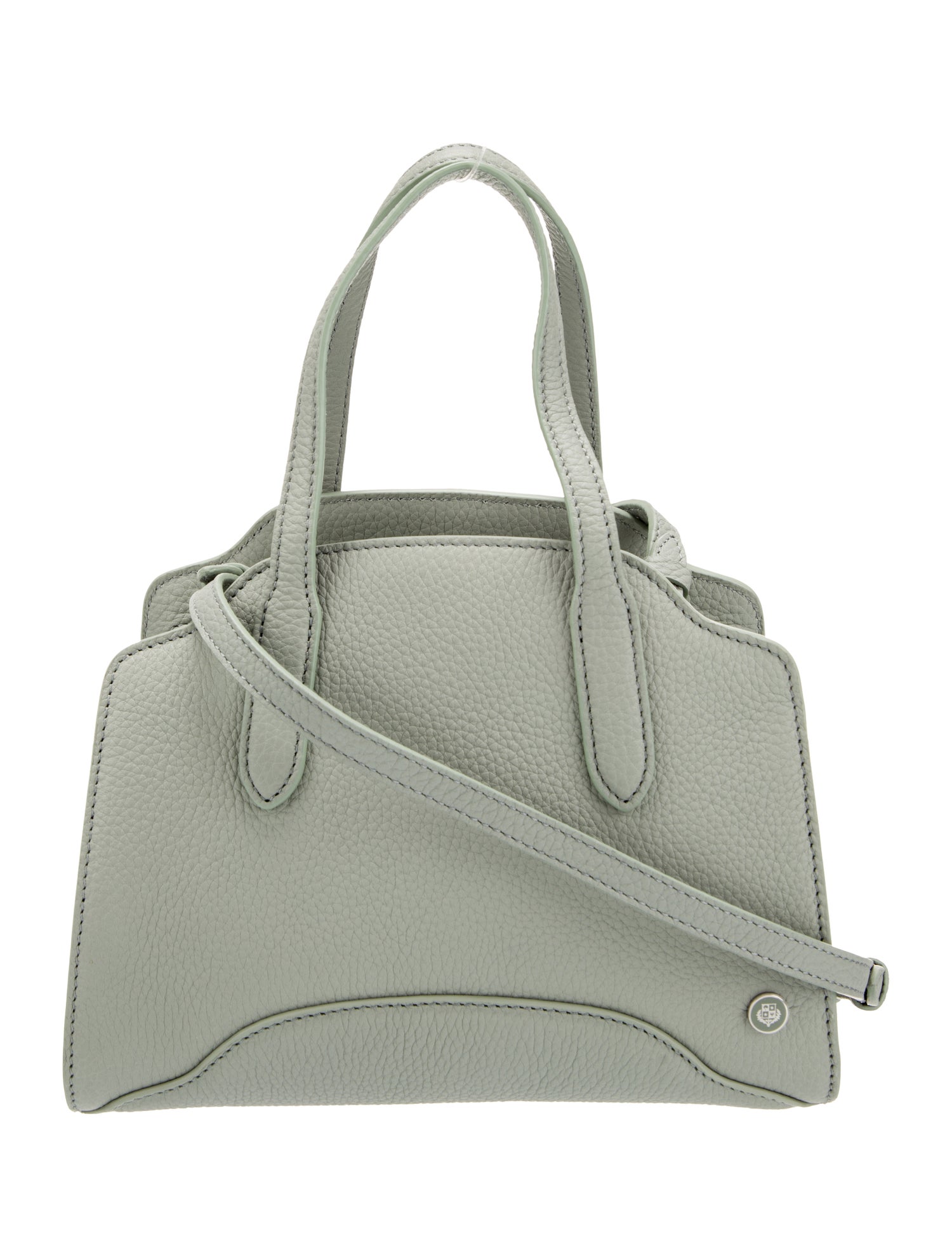 Loro Piana Sesia Micro Leather Top Handle Bag