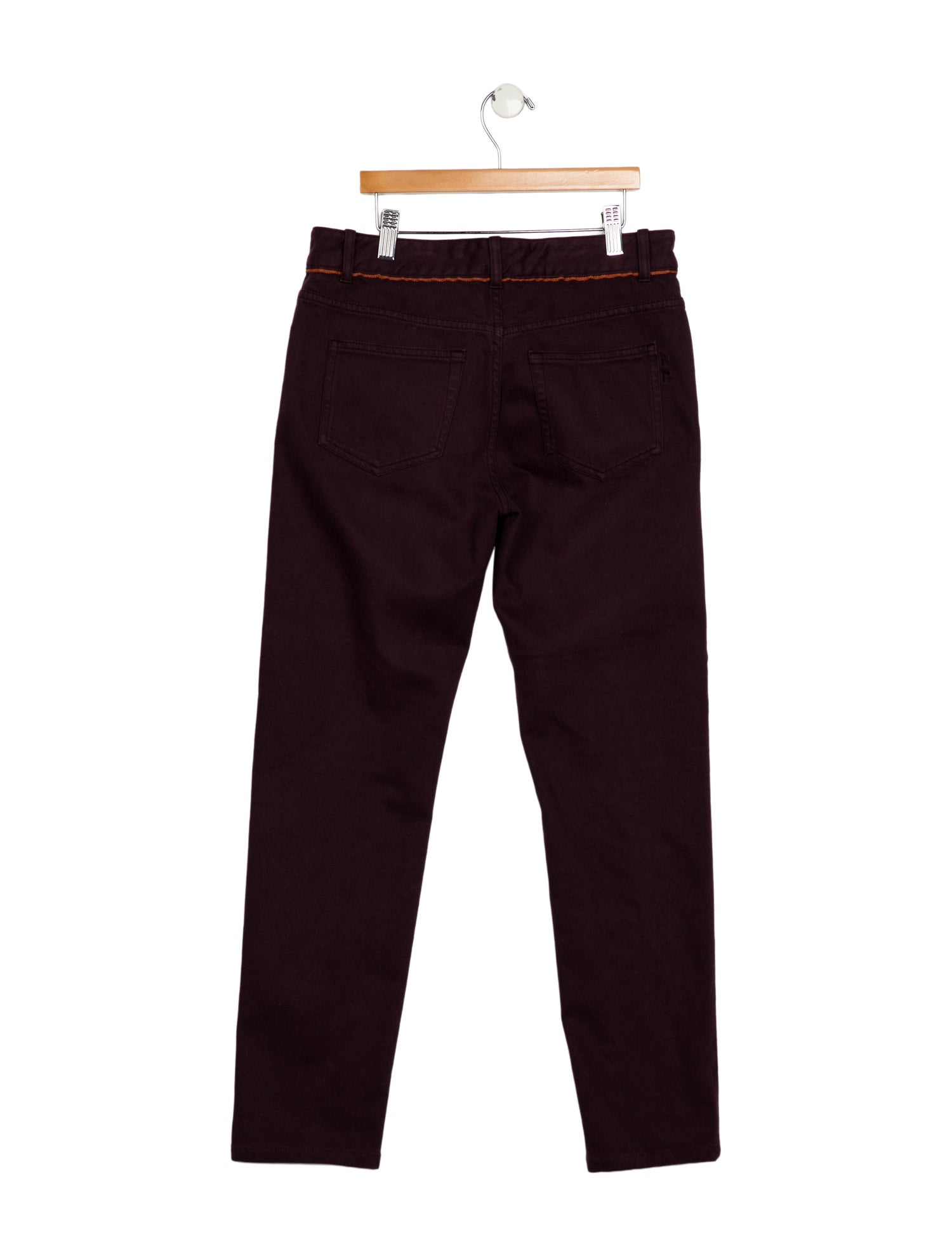 Loro Piana Mid-Rise Straight Leg Jeans