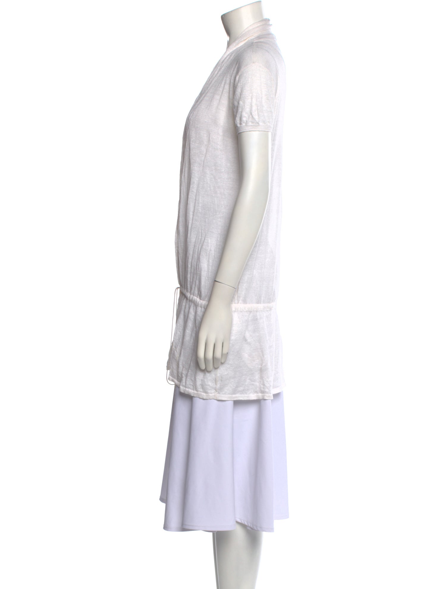 Loro Piana Linen V-Neck Sweater