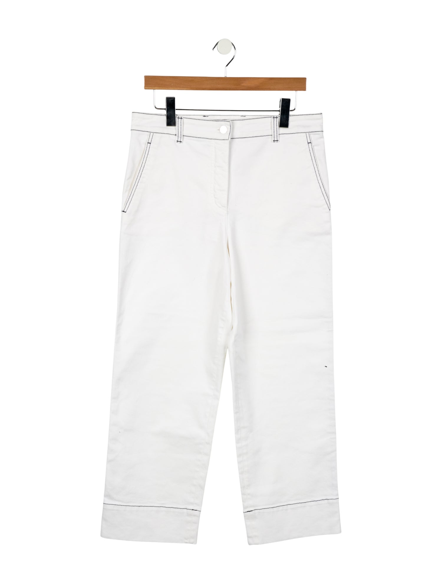 Loro Piana High-Rise Wide Leg Jeans