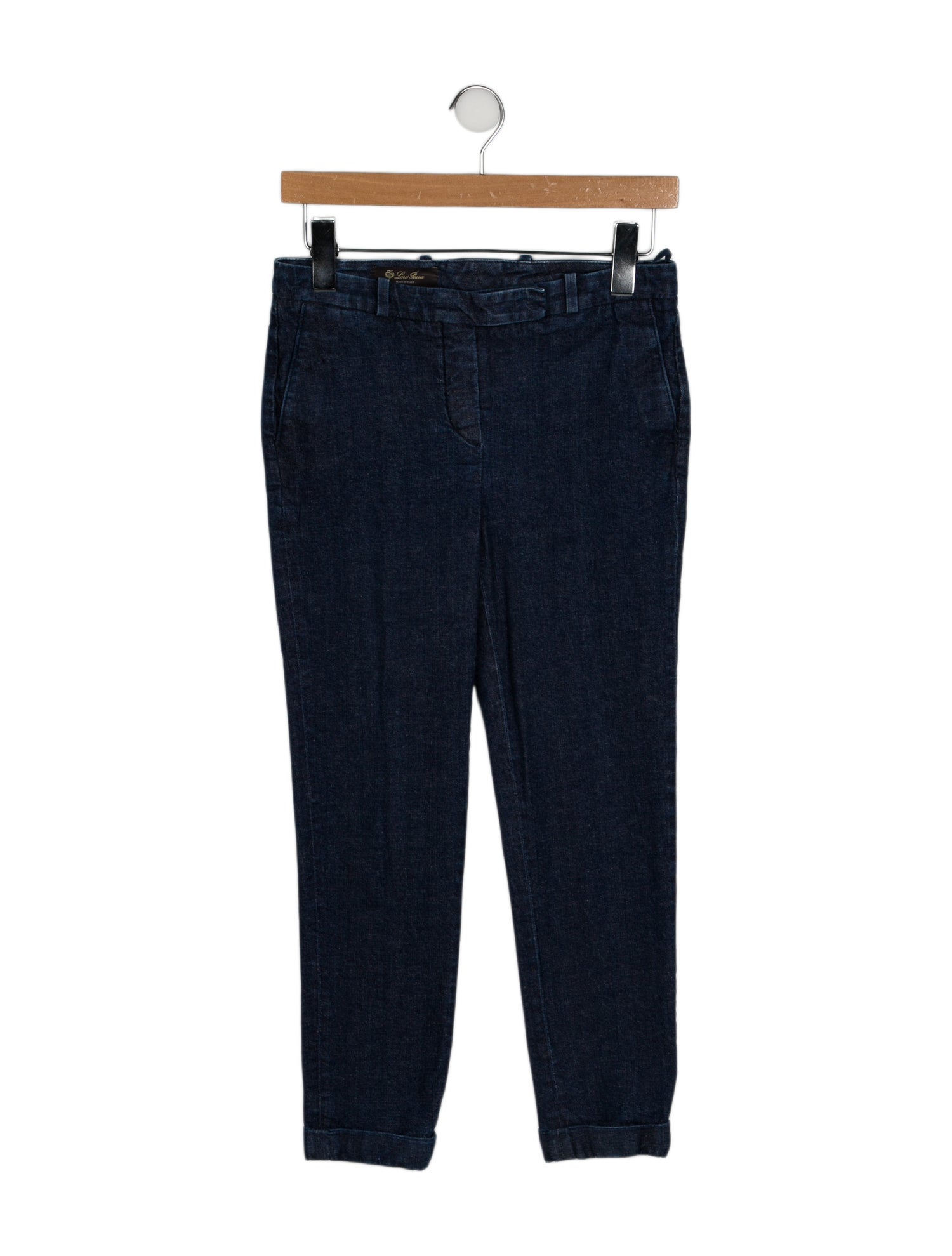 Loro Piana Mid-Rise Skinny Leg Jeans